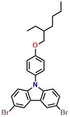 3,6-Dibromo-9-[4-(2-ethylhexyloxy)phenyl]-9H-carbazole
