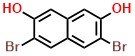 3,6-Dibromo-2,7-dihydroxynaphthalene