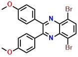 5,8-Dibromo-2,3-bis(4-methoxyphenyl)quinoxaline