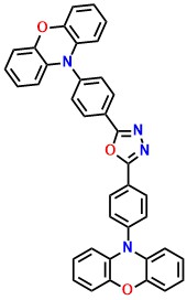 2PXZ-OXD 2,5-bis(4-(10H-phenoxazin-10-yl)phenyl)-1,3,4-oxadiazole