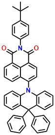 NAI-DPAC 2-(4-(tert-butyl)phenyl)-6-(9,9-diphenylacridin-10(9H)-yl)-1H-benzo[de]isoquinoline-1,3(2H)-dione