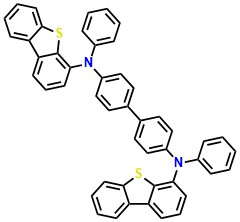 DBTPB N4,N4'-bis(dibenzo[b,d]thiophen-4-yl)-N4,N4'-diphenylbiphenyl-4,4'-diamine