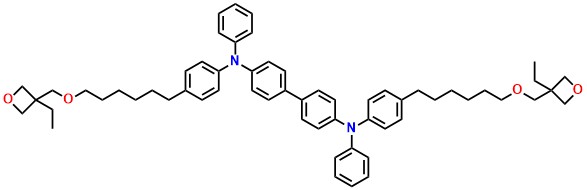 ONPB N4,N4'-bis(4-(6-((3-ethyloxetan-3-yl)methoxy)hexyl)phenyl)-N4,N4'-diphenylbiphenyl-4,4'-diamine