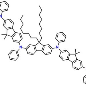3FTPD-C8 N2,N2'-(9,9-dioctyl-9H-fluorene-2,7-diyl)bis(9,9- dimethyl-N2,N7,N7-triphenyl-9H-fluorene-2,7-diamine)