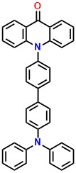 ADBP 10-(4'-(diphenylamino)biphenyl-4-yl)acridin-9(10H)-one