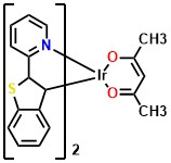 Ir(Btp)2acac Bis(2-benzo[b]thiophen-2-yl-pyridine)(acetylacetonate)iridium(III)