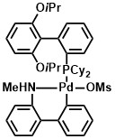 (Ruphos Pd G4) Methanesulfonato(2-dicyclohexylphosphino-2',6'-di-i-propoxy-1,1'-biphenyl)(2'-methylamino-1,1'-biphenyl-2-yl)palladium(II)