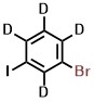 1-Bromo-3-iodobenzene-d4