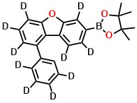4,4,5,5-tetramethyl-2-(9-(phenyl-2,3,4,5-d4)dibenzo[b,d]furan-3-yl-1,2,4,6,7,8-d6)-1,3,2-dioxaborolane
