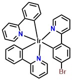 Bis(2-phenylpyridine-C2,N’)(2-(4-bromophenyl)pyridine)iridium(III)