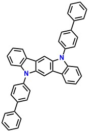 5,11-Di([1,1'-biphenyl]-4-yl)-5,11-dihydroindolo[3,2-b]carbazole