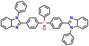 Phenylbis(4-(1-phenyl-3a,7a-dihydro-1H-benzo[d]imidazol-2-yl)phenyl)phosphine oxide