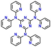 N2,N2,N4,N4,N6,N6-hexa(pyridin-2-yl)-1,3,5-triazine-2,4,6-triamine