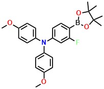 3-Fluoro-N,N-bis(4-methoxyphenyl)-4-(4,4,5,5-tetramethyl-1,3,2-dioxaborolan-2-yl)aniline