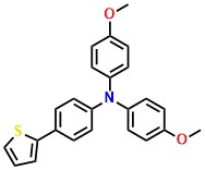 4-Methoxy-N-(4-methoxyphenyl)-N-(4-(thiophen-2-yl)phenyl)aniline
