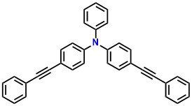 N-phenyl-4-(phenylethynyl)-N-(4-(phenylethynyl)phenyl)aniline