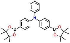 N-phenyl-4-(4,4,5,5-tetramethyl-1,3,2-dioxaborolan-2-yl)-N-(4-(4,4,5,5-tetramethyl-1,3,2-dioxaborolan-2-yl)phenyl)aniline