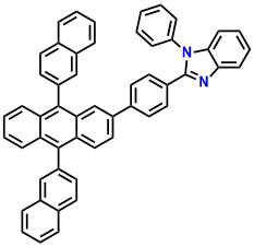 2-(4-(9,10-Di(naphthalen-2-yl)anthracen-2-yl)phenyl)-1-phenyl-1H-benzo[d]imidazole