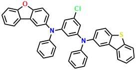 5-Chloro-N1-(dibenzo[b,d]furan-2-yl)-N3-(dibenzo[b,d]thiophen-2-yl)-N1,N3-diphenylbenzene-1,3-diamine