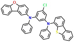 5-Chloro-N1-(dibenzo[b,d]furan-2-yl)-N3-(dibenzo[b,d]thiophen-4-yl)-N1,N3-diphenylbenzene-1,3-diamine