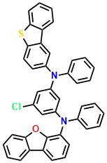 5-Chloro-N1-(dibenzo[b,d]furan-4-yl)-N3-(dibenzo[b,d]thiophen-2-yl)-N1,N3-diphenylbenzene-1,3-diamine