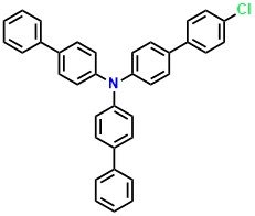 N,N-di(biphenyl-4-yl)-4'-chlorobiphenyl-4-amine