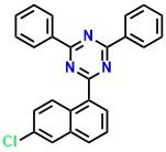 2-(6-chloro-1-naphthalenyl)-4,6-diphenyl-1,3,5-Triazine