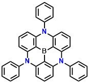 2a 4,8,12-triphenyl-8,12-dihydro-4H-4,8,12-triaza-3a2-boradibenzo[cd,mn]pyrene