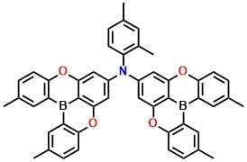DIDOBNA-N N-(2,12-dimethyl-5,9-dioxa-13b-boranaphtho[3,2,1-de]anthracen-7-yl)-N-(2,4-dimethylphenyl)-2,12-dimethyl-5,9-dioxa-13b-boranaphtho[3,2,1-de]anthracen-7-amine