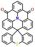 SSQ, spiro[benzo[9,1]quinolizino[3,4,5,6,7-defg]acridine-4,9'-thioxanthene]-8,12-dione