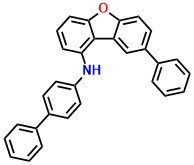N-([1,1'-biphenyl]-4-yl)-8 phenyldibenzo[b,d]furan-1-amine