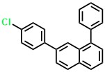 7-(4-chlorophenyl)-1 phenylnaphthalene