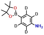 4-(4,4,5,5-tetramethyl-1,3,2 dioxaborolan-2-yl)benzen 2,3,5,6-d4-amine