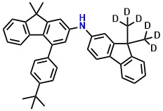 N-(9,9-bis(methyl-d3)-9H fluorene-2-yl)-4-(4-(tert- butyl)phenyl)-9,9-dimethyl-9H fluorene-2-amin