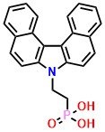 (2-(7H-Dibenzo[c,g]carbazol-7-yl)ethyl)phosphonic acid