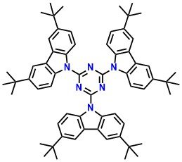 9H-Carbazole, 9,9',9''-(1,3,5-triazine-2,4,6-triyl)tris[3,6-bis(1,1-dimethylethyl)