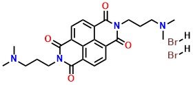 NDI-N-Br 2,7-Bis(3-(dimethylamino)propyl)benzo[lmn][3,8]phenanthroline-1,3,6,8(2H,7H)-tetraone dihydrobromide