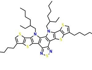 12,13-Bis(2-ethylhexyl)-3,9-diundecyl-12,13-dihydro-[1,2,5]thiadiazolo[3,4-e]thieno[2'',3'':4',5']thieno[2',3':4,5]pyrrolo[3,2-g]thieno[2',3':4,5]thieno[3,2-b]indole