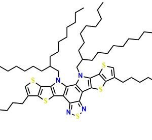 12,13-Bis(2-octyldodecyl)-3,9-diundecyl-12,13-dihydro-[1,2,5]thiadiazolo[3,4-e]thieno[2'',3'':4',5']thieno[2',3':4,5]pyrrolo[3,2-g]thieno[2',3':4,5]thieno[3,2-b]indole