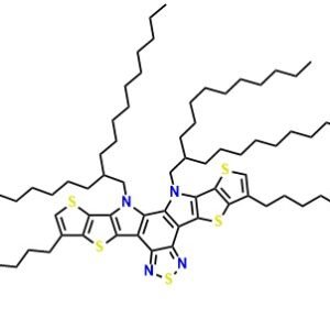 12,13-Bis(2-decyltetradecyl)-3,9-diundecyl-12,13-dihydro-[1,2,5]thiadiazolo[3,4-e]thieno[2'',3'':4',5']thieno[2',3':4,5]pyrrolo[3,2-g]thieno[2',3':4,5]thieno[3,2-b]indole