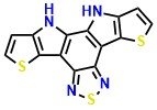 10,11-Dihydro-[1,2,5]thiadiazolo[3,4-e]thieno[2',3':4,5]pyrrolo[3,2-g]thieno[3,2-b]indole