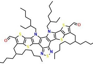 3,9-Bis(2-butyloctyl)-12,13-bis(2-ethylhexyl)-12,13-dihydro-[1,2,5]thiadiazolo[3,4-e]thieno[2'',3'':4',5']thieno[2',3':4,5]pyrrolo[3,2-g]thieno[2',3':4,5]thieno[3,2-b]indole-2,10-dicarbaldehyde