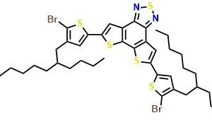 5,8-Bis(5-bromo-4-(2-butyloctyl)thiophen-2-yl)dithieno[3',2':3,4;2'',3'':5,6]benzo[1,2-c][1,2,5]thiadiazole