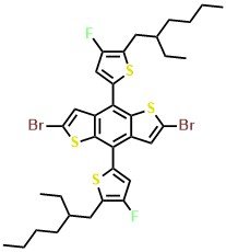 2,6-Dibromo-4,8-bis(5-(2-ethylhexyl)-4-fluorothiophen-2-yl)benzo[1,2-b:4,5-b']dithiophene
