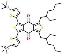 1,3-Bis(2-ethylhexyl)-5,7-bis(5-(trimethylstannyl)thiophen-2-yl)benzo[1,2-c:4,5-c']dithiophene-4,8-dione