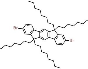2,8-Dibromo-6,6,12,12-tetraoctyl-6,12-dihydroindeno[1,2-b]fluorene