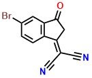 2-(5-Bromo-3-oxo-2,3-dihydro-1H-inden-1-ylidene)malononitrile