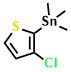 (3-Chlorothiophen-2-yl)trimethylstannane