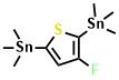 (3-Fluorothiophene-2,5-diyl)bis(trimethylstannane)