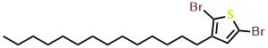 2,5-Dibromo-3-tetradecylthiophene